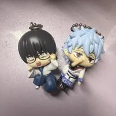 銀魂 ミニフィギュア キーホルダー 4体セット - メルカリ