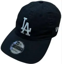 New Era 9TWENTY LAロゴキャップ ブラック ドジャース