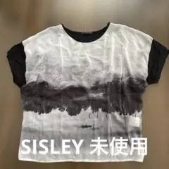 SISLEY グラデーションプリント 半袖Tシャツのサムネイル