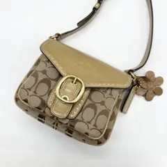 Coach F12501 Soho Shoulder bag Beige y2k