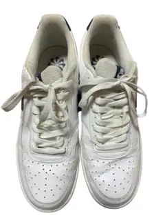 ナイキ コートビジョン LOW 白 ホワイト スニーカー 26.5cm人気 定番