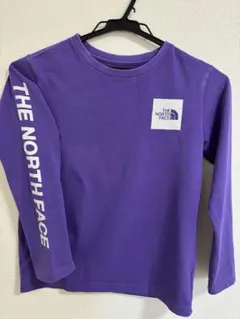 THE NORTH FACE 紫色 長袖カットソー