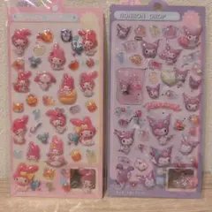 ★今日だけ値下げマイメロ クロミぷっくりシール　2種類