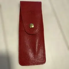 IL BISONTE イルビゾンテ レザーペンケース レッドのサムネイル