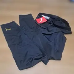 タグ付き・未使用　PUMA メンズ Lサイズ ブラック ボトムス　レギンス