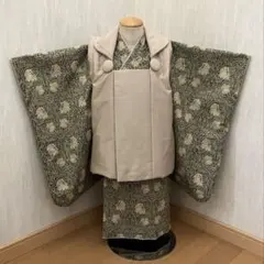 羽織袴セット 被布コート着物セット七五三 5歳 3歳 男の子 ハンドメイド