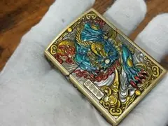 パ*べ様 少量入荷 レアカラー 金銭獣デザイン 質感の高い仕上げ オイルライター