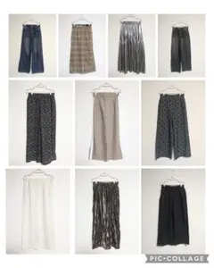 【10点セット】レディース ボトムス パンツ スカート M寸