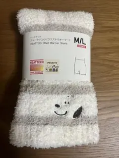 【未使用】スヌーピー ヒートテック ショートパンツ(ウエストウォーマー) M/L
