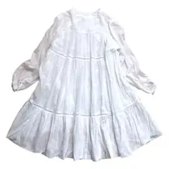 Uhr（ウーア）ドットボリュームチュニック / ミニワンピース」 - メルカリ