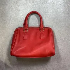Honeys ハニーズ 2WAY ハンドバッグ ショルダー 赤