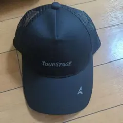 TourStage トラッカーハット ブラック　57cm〜59cm