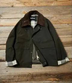 Barbour ダークグリーン ミリタリージャケット Sサイズ 新品