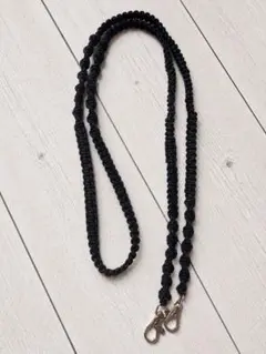 ブラックナイロンショルダーストラップ