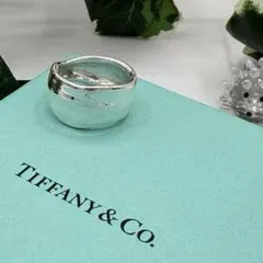 【新品仕上げ済】ティファニー　リーフリング