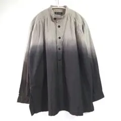 Ｙ's ワイズ 美品 25SS キュプラ ダークネオン プリント ブラウス 1 Y's ワイズ 美品 25SS キュプラ ダークネオン プリント ブラウス 1