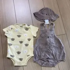 ボリス　ロンパース・帽子セット
