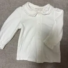 丸襟　ベビー　ポロシャツ　長袖
