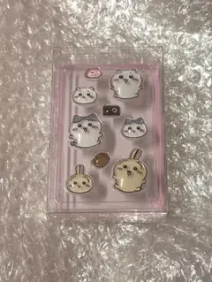 ちいかわ　PUKU CHURU プライズ　シール　ハチワレ　うさぎのサムネイル