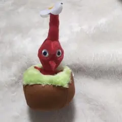 赤ピクミン ぬいぐるみ キーチェーン付き　ピクミン