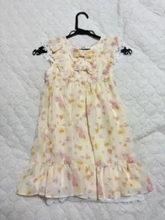 anyFAM エニィファム　花柄ワンピース　120cm