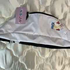 新品 しまむら ちろぴの ウエストバッグ ホワイトのサムネイル