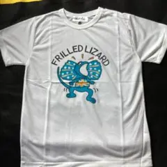 A-873 エリマキトカゲ　半袖Tシャツ 日本製　綿100%　M 白ヴィンテージ
