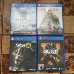 PS4ソフト まとめ売り 4本