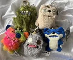 ファグラーキーリングぬいぐるみ５個セット