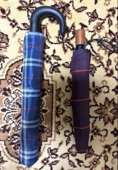 ムーンバット　折りたたみ傘＆ノーブランド　長傘セットのサムネイル