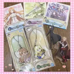 ソードアート・オンライン SAO 一番くじ 色紙 ラバスト アクスタ まとめ売り