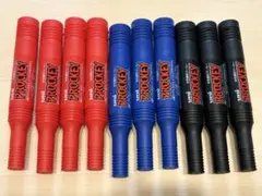 PROCKEY マーカー10本セット 赤 青 黒