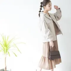 Heather ヘザー ボリュームサファリジャケットのサムネイル
