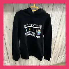 UNIQLO Minecraft ブラックパーカー 150