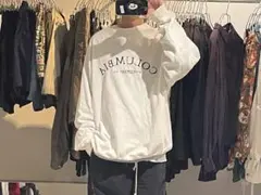 90s columbia logo sweatのサムネイル