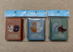 ポケモンカードゲーム デッキシールド にたものどうし３種セット