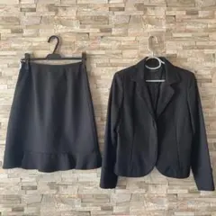 セットアップ スーツ セレモニー　フォーマル　アーティクル ブラック　11号