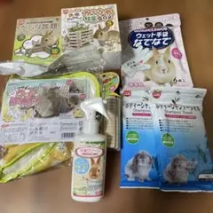 うさぎ用トイレ トイレシート ウッドリター 除菌スプレー ケア用品