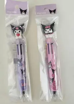 韓国限定　クロミちゃん6色ボールペン　2本セット　フィギュア