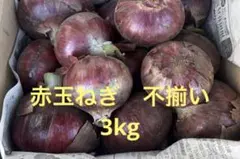 赤玉ねぎ 不揃い　3kgのサムネイル