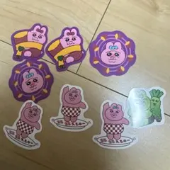 スシロー　第2弾　おぱんちゅうさぎ　お芋　ピック　ステッカー　コラボ　さつまいも
