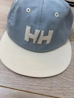 HH刺繍キャップ ブルー　水色　アイボリーのサムネイル