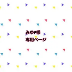 みゆP様専用ページ