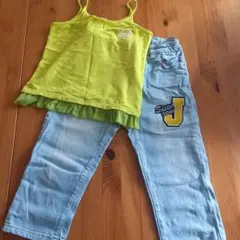 ★最終価格　シスタージェニー　デニムパンツとキャミソールのセット