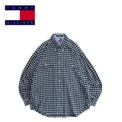 【美品】TOMMY HILFIGER トミー 90s~ チェック BDシャツ