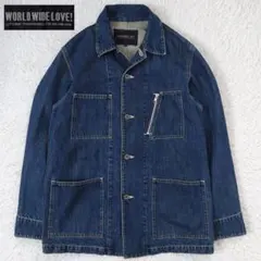 【希少】WORLD WIDE LOVE デニムジャケット y2k archive