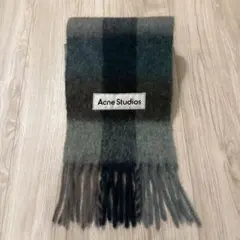 Acne Studios チェック柄マフラー