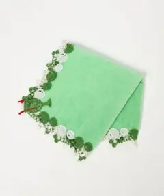 近沢レース　クリームソーダ　タオルハンカチ