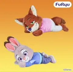ズートピア2 FukuFuku V-BIGぬいぐるみ ニック ジュディセット - メルカリ