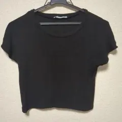 ZARA TRF 半袖Tシャツ ブラック Sサイズのサムネイル